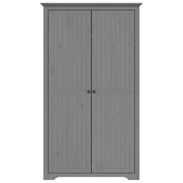 Armario BODO madera maciza de pino gris 101x52x176.5 cm M 3