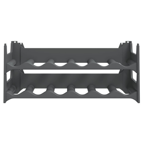 Garrafeira para 12 garrafas empilhável PP M 3