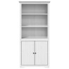 Librería BODO madera maciza de pino blanco 80x40x172 cm 3