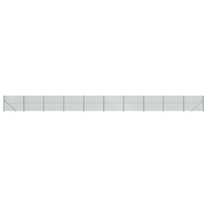 Cerca de arame com flange 2.2x25 m verde H