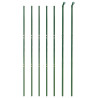 Cerca de alambre de acero galvanizado verde 2.2x10 m 3