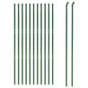 Cerca de alambre de acero galvanizado verde 2.2x25 m 3