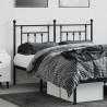 Cabeceira de cama 150 cm metal preto 3