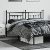 Cabeceira de cama 180 cm metal preto 3