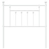 Cabecero de metal blanco 80 cm 4