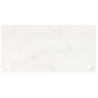 Tampo de secretária 80x40x2.5 cm pinho maciço branco 4