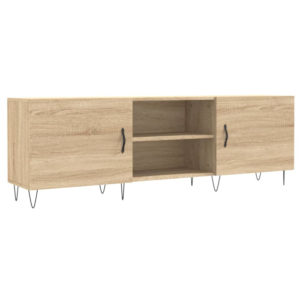 Mueble para TV madera de ingeniería roble Sonoma 150x30x50 cm M 2