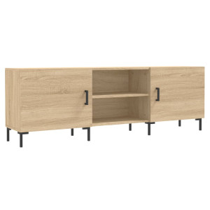 Mueble para TV madera de ingeniería roble Sonoma 150x30x50 cm H