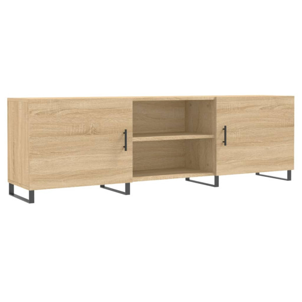Mueble para TV madera de ingeniería roble Sonoma 150x30x50 cm M 2