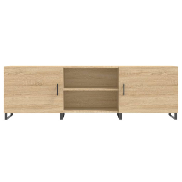 Mueble para TV madera de ingeniería roble Sonoma 150x30x50 cm M 5