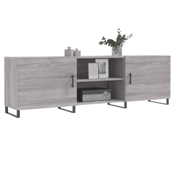 Mueble para TV madera de ingeniería gris Sonoma 150x30x50 cm M 3