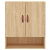 Armario de pared madera de ingeniería roble Sonoma 60x31x70 cm 5