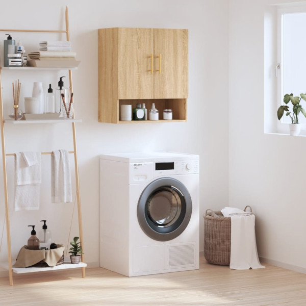 Armario de pared madera de ingeniería roble Sonoma 60x31x70 cm D