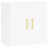 Armário parede 60x31x60 cm derivados de madeira branco 2