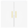 Armario de pared madera de ingeniería blanco 60x31x60 cm 5
