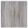 Armario de pared madera de ingeniería gris Sonoma 60x31x60 cm 5