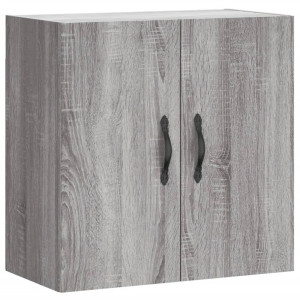 Armario de pared madera de ingeniería gris Sonoma 60x31x60 cm H
