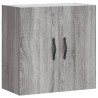Armario de pared madera de ingeniería gris Sonoma 60x31x60 cm 2