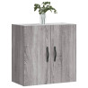 Armario de pared madera de ingeniería gris Sonoma 60x31x60 cm 3