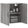 Armario de pared madera de ingeniería gris Sonoma 60x31x60 cm 4