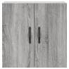 Armario de pared madera de ingeniería gris Sonoma 60x31x60 cm 5