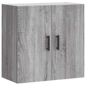 Armario de pared madera de ingeniería gris Sonoma 60x31x60 cm H