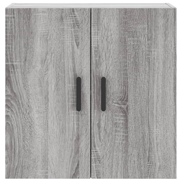 Armario de pared madera de ingeniería gris Sonoma 60x31x60 cm M 5