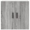Armario de pared madera de ingeniería gris Sonoma 60x31x60 cm 5