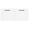 Armario de pared madera de ingeniería blanco 80x36.5x35 cm 5
