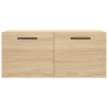 Armario de pared madera ingeniería roble Sonoma 80x36.5x35 cm 5