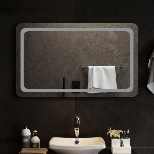 Espejo de baño con LED 100x60 cm M 3