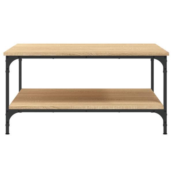 Mesa de centro 80x80x40 derivados de madeira carvalho sonoma M 4