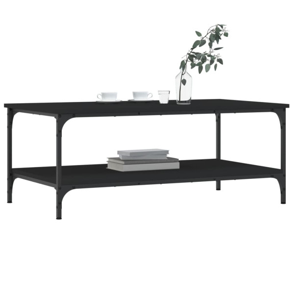 Mesa de centro 100x55x40 cm derivados de madeira preto M 3