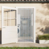 Cortina de porta 200 mm x 1.6 mm 10 m PVC transparente 1