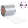 Tira de cortina para puertas PVC transparente 200x1.6 mm 10 m 2