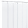 Cortina de porta 200 mm x 1.6 mm 10 m PVC transparente 3