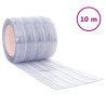 Cortina de porta 200 mm x 1.6 mm 10 m PVC transparente 2
