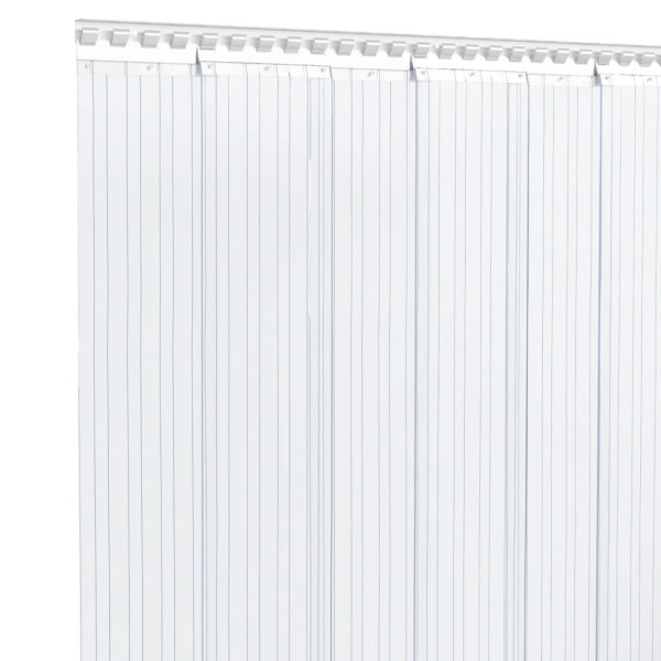 Cortina de porta 200 mm x 1.6 mm 10 m PVC transparente M 3