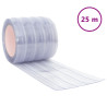 Cortina de porta 200 mm x 1.6 mm 25 m PVC transparente 2