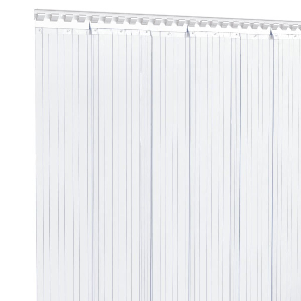 Cortina de porta 200 mm x 1.6 mm 25 m PVC transparente M 3