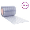 Cortina de porta 300 mm x 2.6 mm 25 m PVC transparente 2