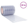 Cortina de porta 300 mm x 2.6 mm 10 m PVC transparente 2