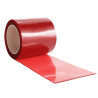 Cortina de porta 200 mm x 1.6 mm 10 m PVC vermelho 4
