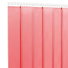 Tira de cortina para puertas PVC rojo 300x2.6 mm 10 m 3