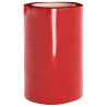 Tira de cortina para puertas PVC rojo 300x2.6 mm 10 m 5
