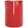 Cortina de porta 300 mm x 2.6 mm 25 m PVC vermelho 5