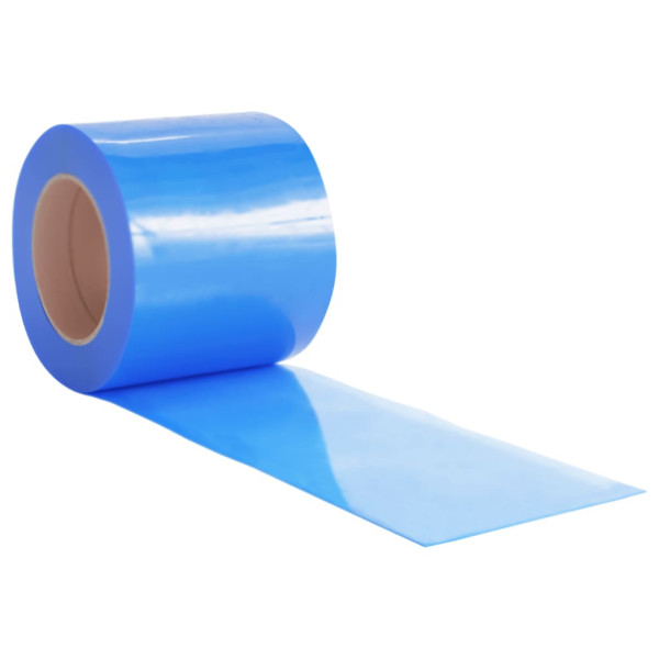 Tira de cortina para puertas PVC azul 200x1.6 mm 50 m M 4