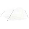 Invernadero con estructura de acero blanco 18 m² 6x3x2 m 3