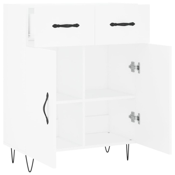 Aparador 69.5x34x90 cm madeira processada branco M 5