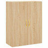 Armario de pared roble Sonoma 69.5x34x90 cm 2